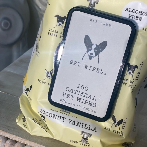Rae Dunn "GET WIPED" Pet Wipes - Picture 3 of 4